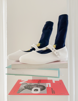 レモンドロップスソックス / lemon drops - navy