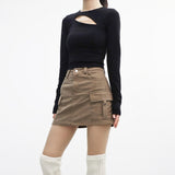 [NONCODE] Cutout T-shirt