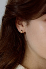 [14K] Luna One-touch Earrings