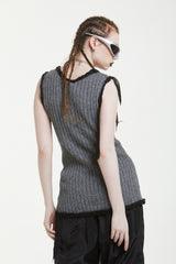 リボンノースリーブトップス / RIBBON SLEEVELESS TOP