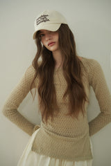 NOSTALGIA baseball cap_ivory