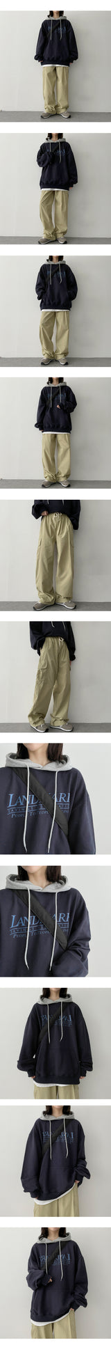 カルペストリングナイロンワイドカーゴパンツ / Carpe String Nylon Wide Cargo Pants