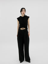 フォルディングスラックス / Folding slacks (2color)