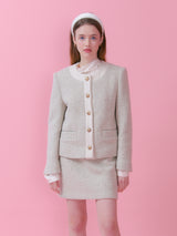 BLAIR TWEED JACKET_BEIGE (6612508016758)