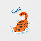 COOL TIGER REMOVABLE STICKERS (6538525114486)