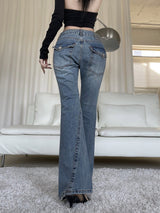 ユーゴ―ガールローブーツカットパンツ/766. You go girl low boots-cut pt