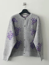 Snow blossom cardigan