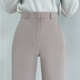 Loose-Leg Slacks