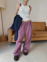 リファーラルカラーパンツ/no.513 Referral Color Pants (2color)
