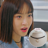  Crescent Moon Choker - Gold Color (Penthouse3 Hanjihyun, LOONA Yves Choker)