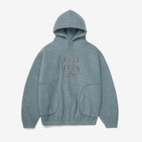 フリースフーディー / GHL FLEECE HOODIE_MINT CHOCO