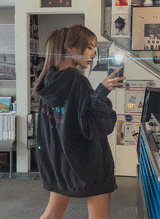 (UNISEX) グローリーピグメントオーバーフード