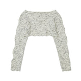 ルーズフィットレイヤードロングスリーブＴシャツ / Loosefit Layered Long sleeve T-shirt [WHITE]