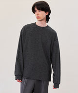 STRIPE LONG SLEEVE T-SHIRT (BLACK/IVORY/NAVY)