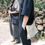 [Patchwork Canvas Bag] Yoga - The Milky Way (6625177763958)