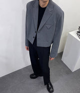 マイクロクロップドジャケット/CR Micro Cropped Jacket (2 colors)