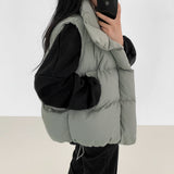 ウェルオン オーバーフィット パテッド ベスト / [44-99 possible] Wellon Overfit Padded Vest
