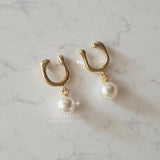 ホースシューズパールピアス