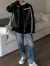 Uno Leather Biker Jacket