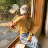 ソフトVネックニットウェア / [Bellide made] Soft V-neck knitwear