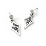 BTディアシルバーイヤリング / BT dia silver earring (4594630983798)
