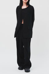 Oriental Rope Wide Trousers (2color)