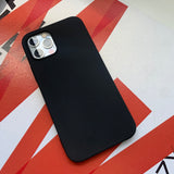 Matt - Basic Black TPU Phone Case