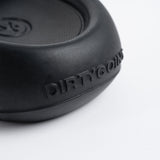 DirtyCoins エンボスサンダル  - ブラック
