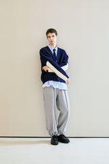 エルボーセクションヘビーカーディガン/ELBOW SECTION HEAVY CARDIGAN NAVY