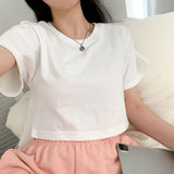 [Bellide made] Good Fabric Premium Crop Short Sleeve