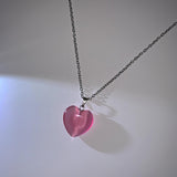Catseye necklace (6671340699766)