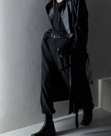 [自主製作] [Restock] ルーカスレザートレンチコート/LUCAS leather trench coat (2 color)