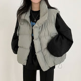 ウェルオン オーバーフィット パテッド ベスト / [44-99 possible] Wellon Overfit Padded Vest