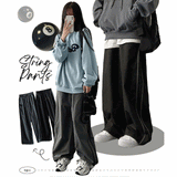 [Jogger, Wide 2] ドリットポニーラインストリングトレーニングワイドパンツ