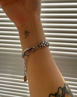 チェッカーブレスレットver.2/checker bracelet Ver. 2