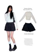 freesia shirred skirt