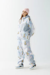 ロイヤルフリースベアラビットジョガーパンツ / BSR2223FWPT072 ROYAL FLEECE JOGGER PANTS BEAR RABBIT PASTEL CHECK