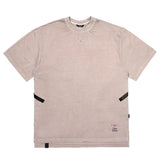 23 フランケンシュタインピグメントオーバーサイズTシャツ / 23 FRANKENSTEIN PIGMENT OVERSIZED T-SHIRTS BEIGE / CHARCOAL