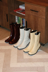 ブリンミドルブーツ / BRYN MIDDLE BOOTS_4COLORS