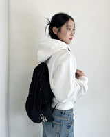 SEMI CROP SEASONS LOGO EMBROIDERY HOODIE
