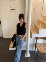 Arder Old Money Wedding Guest Look Button Up Vest Vest