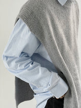 Scotland side-line cut knit 