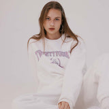 24Tベイツリーロゴスウェットシャツ/24T BAY TREE LOGO SWEATSHIRTS, WHITE