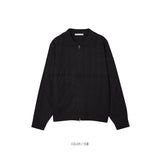 ジェルミー2WAYジッパーカラーニット