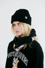 INT ワッペンビーニー / BSR2223FWBN026 BS INT WAPPEN BEANIE BLACK