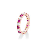 ラビーラバーリング/Ruby Lover Ring (rosegold)