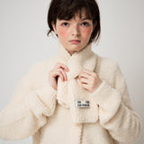 フラッフィーニットマフラー