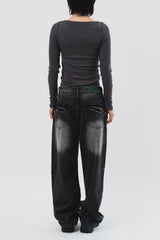 Vitz Black Denim