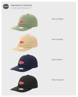 パラグラフシルバーロゴキャップ / paragraph P-logo embroidery cap 4color (6547637829750)