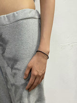 Black glitter bracelet